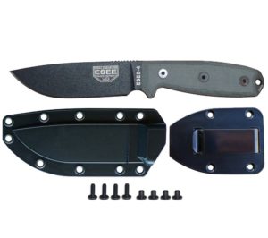 ESEE Knife Model 4 sheath belt clip plate