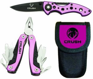 multi tool pink knife crush