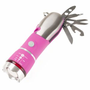 stalwart multi tool flashlight pink